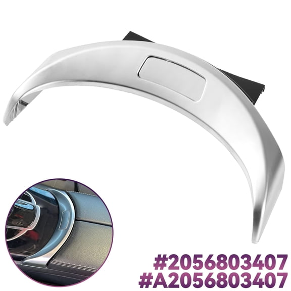 OEMASSIVE Center Console Armrest Release Button Cover Trim For Mercedes Benz C Class W205