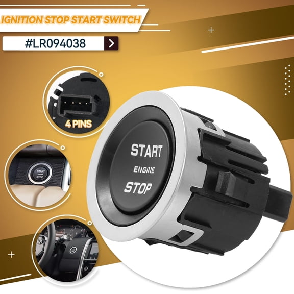 OEMASSIVE Ignition Stop Start Button Switch for Land Rover Range Rover Evoque 13- LR094038