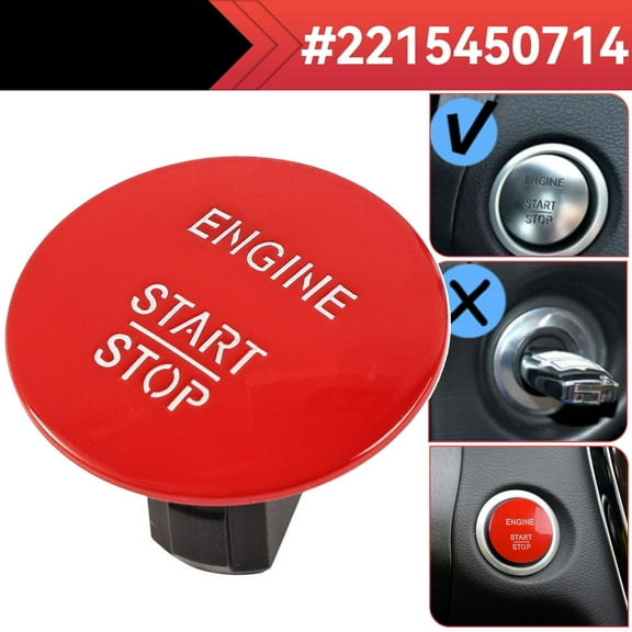 OEMASSIVE Ignition Switch Keyless Engine Start To Stop Push Go Button for Mercedes-Benz