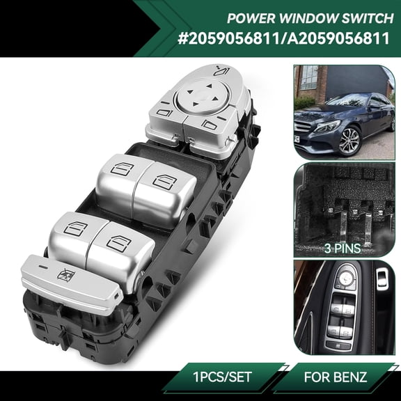 OEMASSIVE Power Window Master Control Switch For Mercedes Benz C300 C63 C350e W205 S550 US