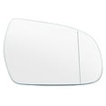 OEMASSIVE Right Side Passenger Mirror Glass Stick On Adhesive for Audi
