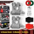thumbnail image 1 of OEMASSIVE Top Post Battery Terminal Connector Positive Negative Brush Kit Car Auto Trunk RV Marine Boat, 1 of 10