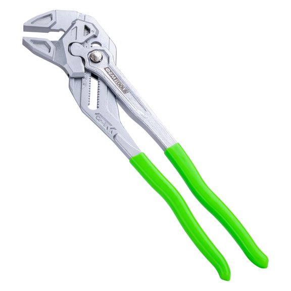 OEMTOOLS 22674 12-Inch Push Button Groove-Joint Pliers Wrench with Non-Marring Jaw Cover