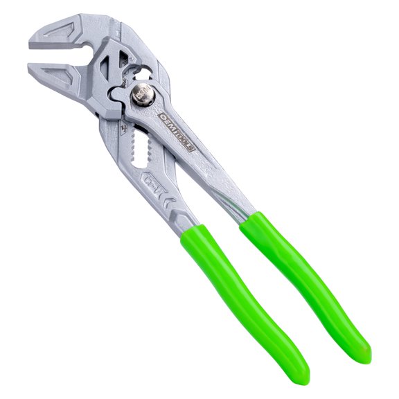 OEMTOOLS 22676 7-Inch Push Button Groove-Joint Pliers with Non-Marring Jaw Cover