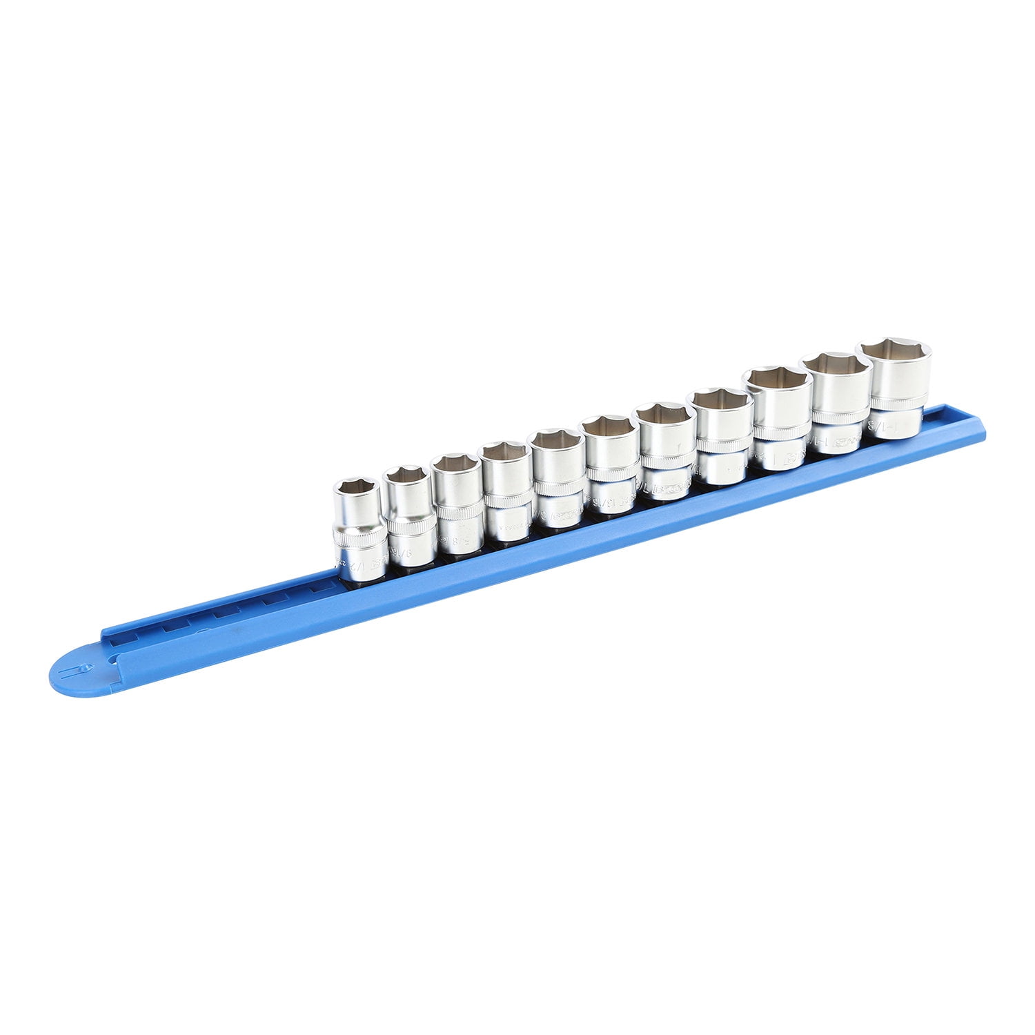 OEMTools 22957 – 11-teiliger SAE Steckschlüssel-Satz, 3/8 Antrieb, Mit Chrom-Finish
