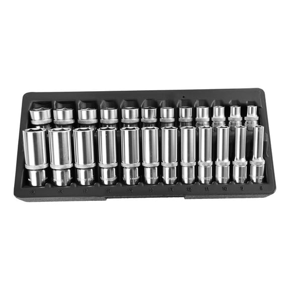 OEMTools 24 Piece 3/8" Drive Socket Set (Metric)