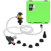 OEMTOOLS 24444 Universal Fit Coolant System Refiller Kit, 5 Adapters, Eliminate Trapped Air, Test Radiator and Heating Core Lines for Leaks, Vacuum Fill Coolant Tool, Vacuum Leak Tester