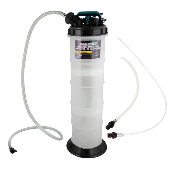 OEMTOOLS 24938 Pneumatic/Manual Fluid Extractor 2.5 Gallon (9.5L)