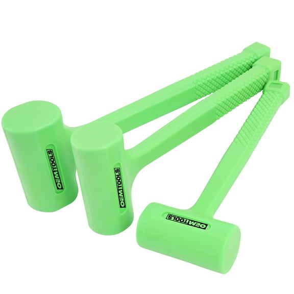 OEMTools 3 Piece Dead Blow Hammer Set