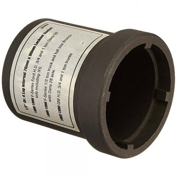 OEMTOOLS 25966 1/2 Inch 76 by 80mm Front Wheel Bearing Locknut Socket