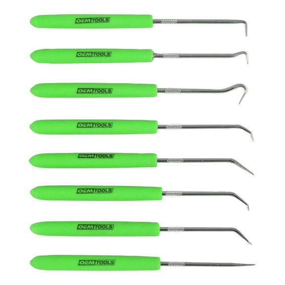 OEMTOOLS 26536 Mini Hook and Pick Set - 8 Piece