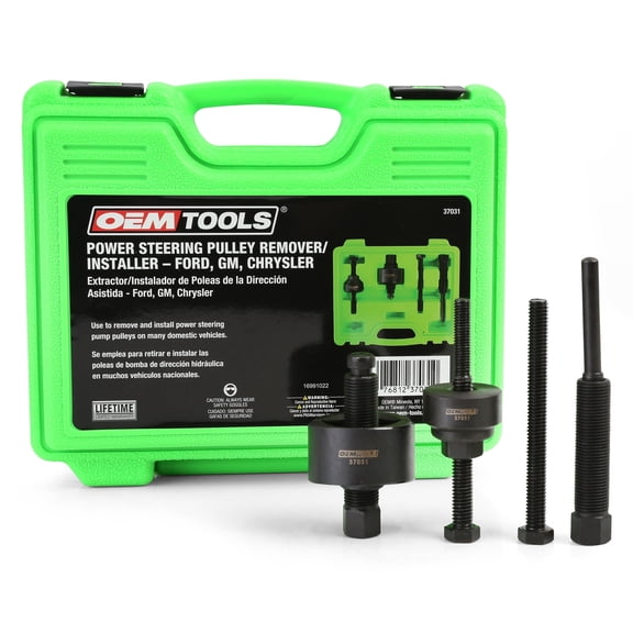 OEMTools Power Steering Pulley Remover & Installer, Fits Ford, GM, & Chrysler