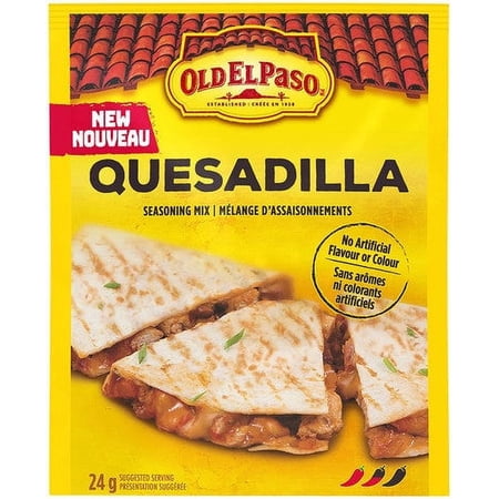 Old El Paso Quesadilla Seasoning Mix, 24g/0.8oz., {Imported from Canada}