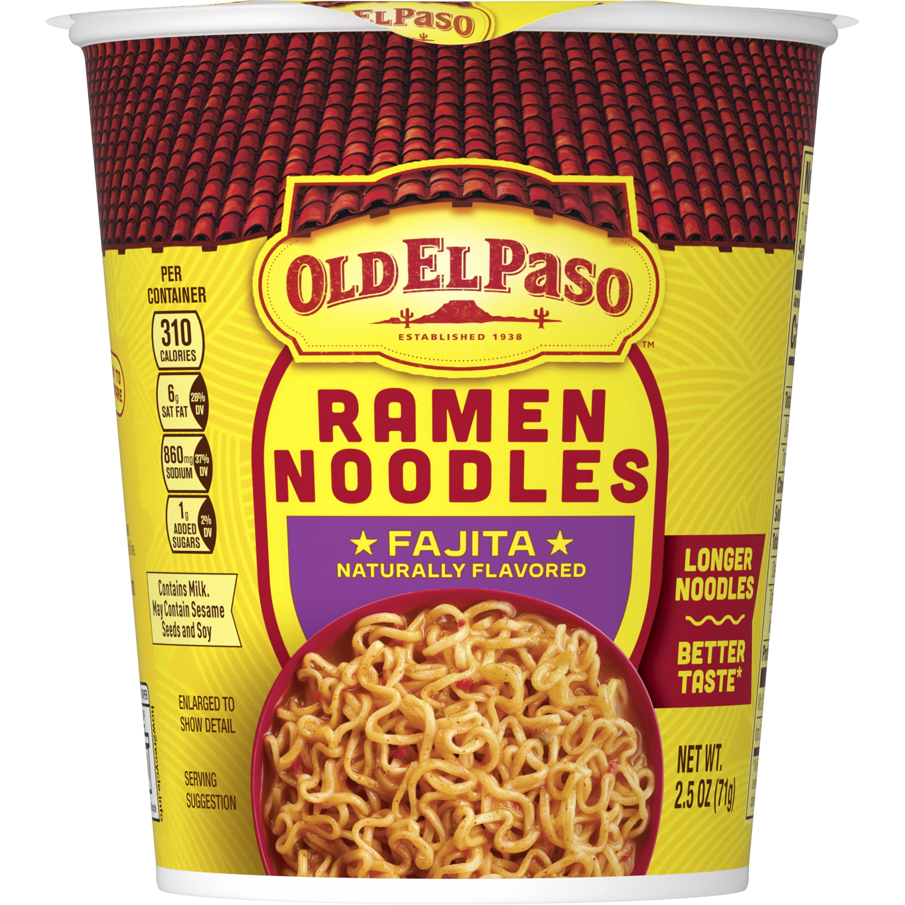 OEP RAMEN FAJITA CUP 2.5OZ