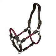 OEQ Leather Rope Halter OS Wine