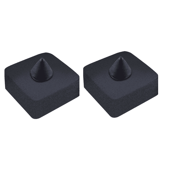 OER 1-5/16" X 1/2" Thick Lower Window Stop Set 1941-1955 Chevy Bel Air 150 210