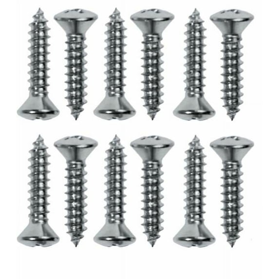 OER 12pc Sill Plate Screw Set 1960-1966 Chevy and GMC Pickup Truck/Suburban