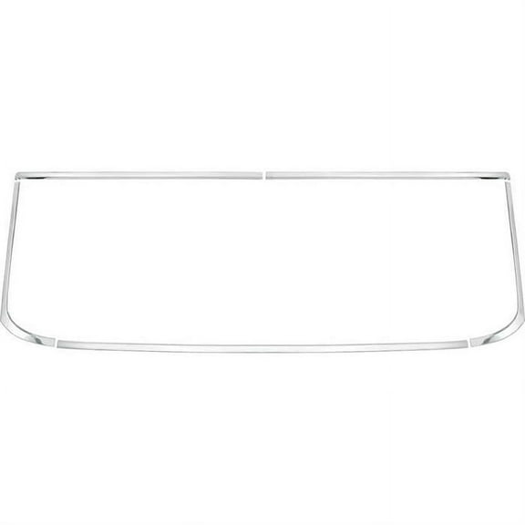 OER 14387 1966-67 Nova Rear Window Moldings Hardtop