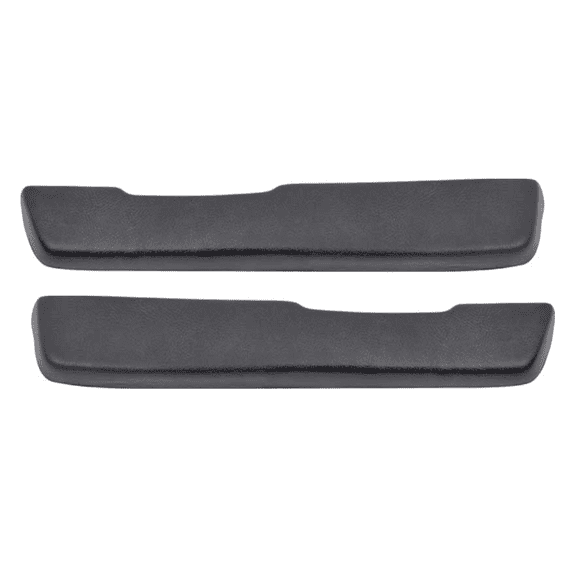 OER 16" Black Front Arm Rest Pad Set For 1968-1970 Impala and Caprice 2 Doors