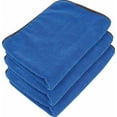 thumbnail image 1 of OER 16" X 16" Blue Monster 3 Pack of Silk Banded Microfiber Towels, 1 of 1