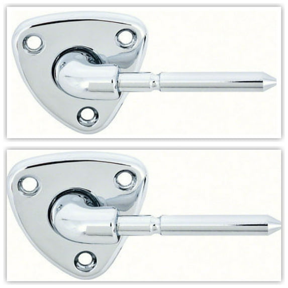 OER 20057366-2 1970-1978 Sun Visor Support Bracket Pontiac Chevrolet Buick Olds Set of 2