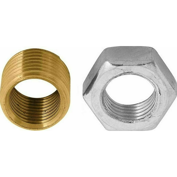 OER 3/8"-16 Shift Knob and Brass Adapter and Jam Nut Hurst Muncie