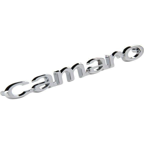 OER 3907901 Camaro Reproduction Fender Emblem, Chrome Finish