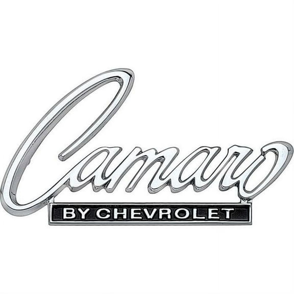 OER 3916654 In Header/Rear Deck Emblem, Compatible with 68-69 Chevy Camaro