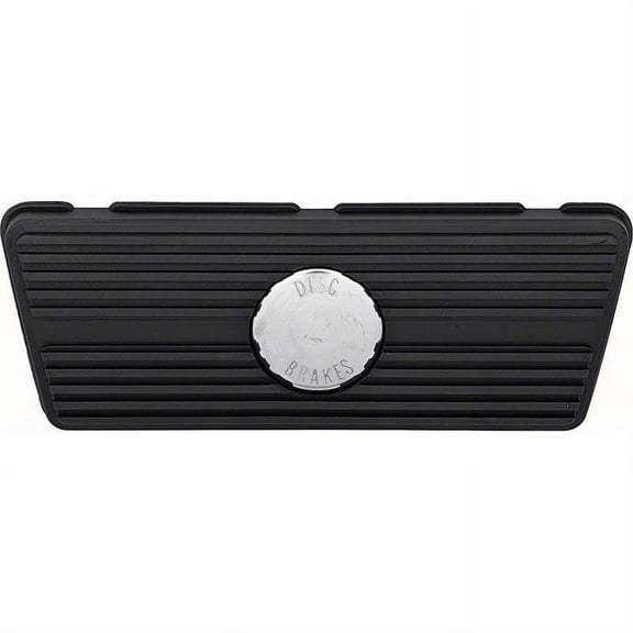 OER 3930091 1967-81 Brake Pedal Pad, w/Auto Trans, Disc Brakes