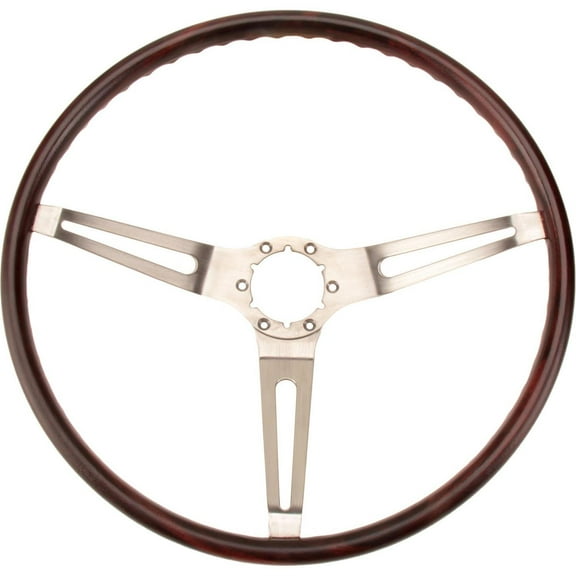 OER 3960722 Rosewood Grip Steering Wheel, 1969-70 Chevy