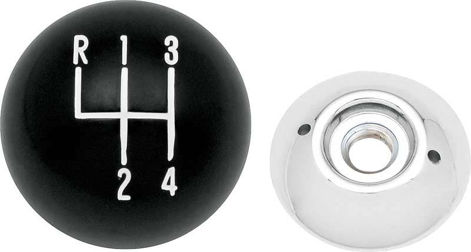 OER 3961437A Black 4-Speedshift Knob with 3/8