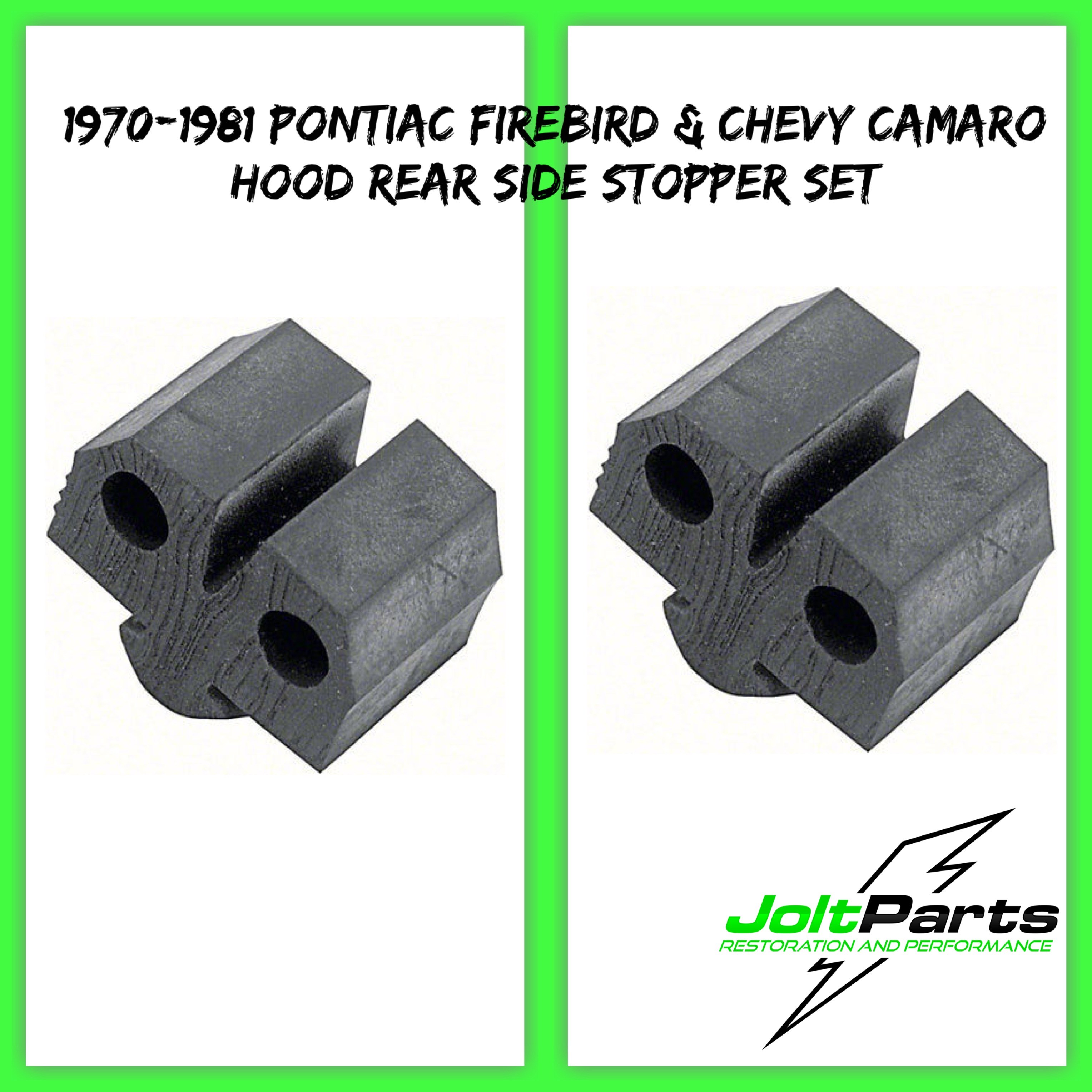 OER 3984072-2 Hood Rear Stopper Set 1970-1981 Pontiac Firebird ...