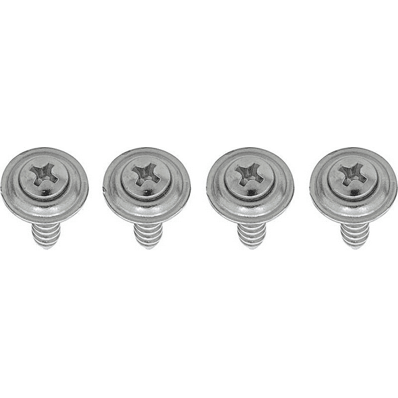 OER 4 Piece Kick Panel AC Actuator Screw Set For 1967-1969 Firebird and Camaro