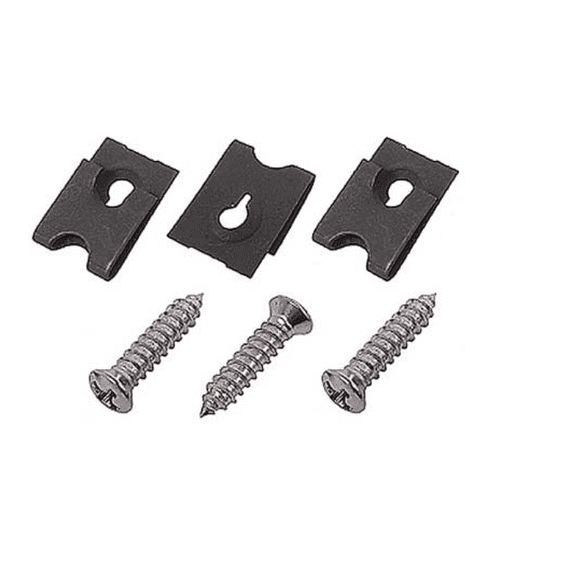 OER 6 Piece Dash Bezel Hardware Mounting Kit For 1967-1968 Firebird and Camaro