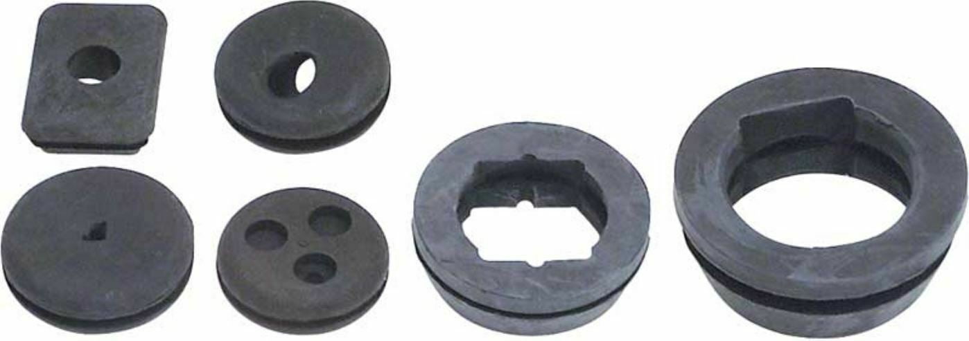 OER 6 Piece Firewall Grommet Set For 1960-1966 Chevy and GMC Pickup Truck