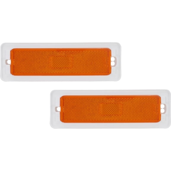 OER 911283 Front Side Marker Lamp Lenses for 1970-74 Nova