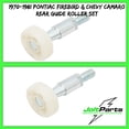 thumbnail image 1 of OER 9820729-2 Front Door Window Rear Guide Roller Set 1970-1981 Firebird and Camaro, 1 of 1