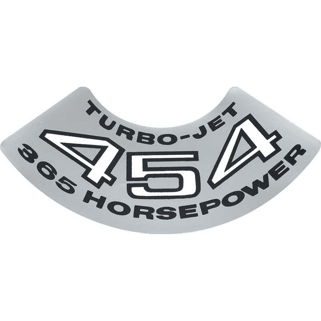 OER 427 With 400 HP Air Cleaner Decal Set Camaro Nova Chevelle Impala Corvette
