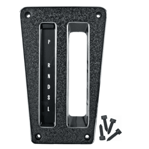 OER Automatic Trans Console Shift Plate With Screws For 1979-1981 Chevy Camaro