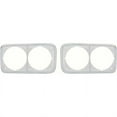thumbnail image 1 of OER CT4317 1969-72 GMC Truck, Headlamp Bezels, Chrome, Pair, 1 of 2