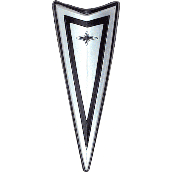 OER Front Bumper Arrowhead Emblem For 1967-1968 Pontiac Firebird 400 Models