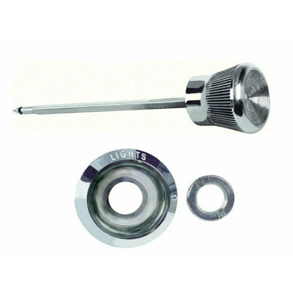 OER Headlight Switch Knob With Bezel and Retainer 1967-1969 Pontiac Firebird