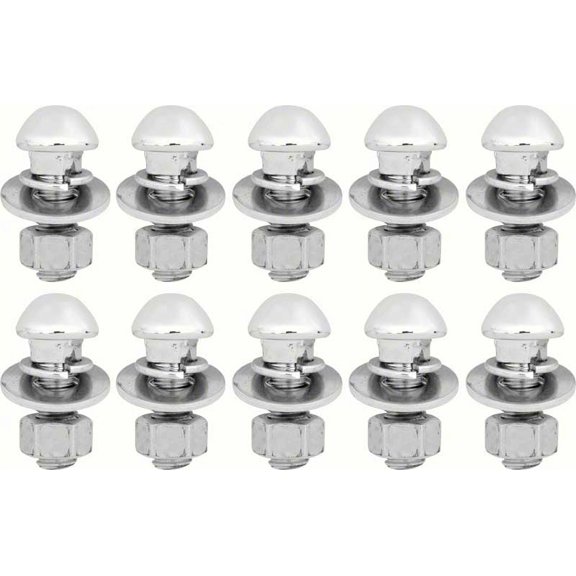 OER K219 Bumper Bolt Set 1938-54 Chevy Cars 1947-72 GM Trucks For Front & Rear B
