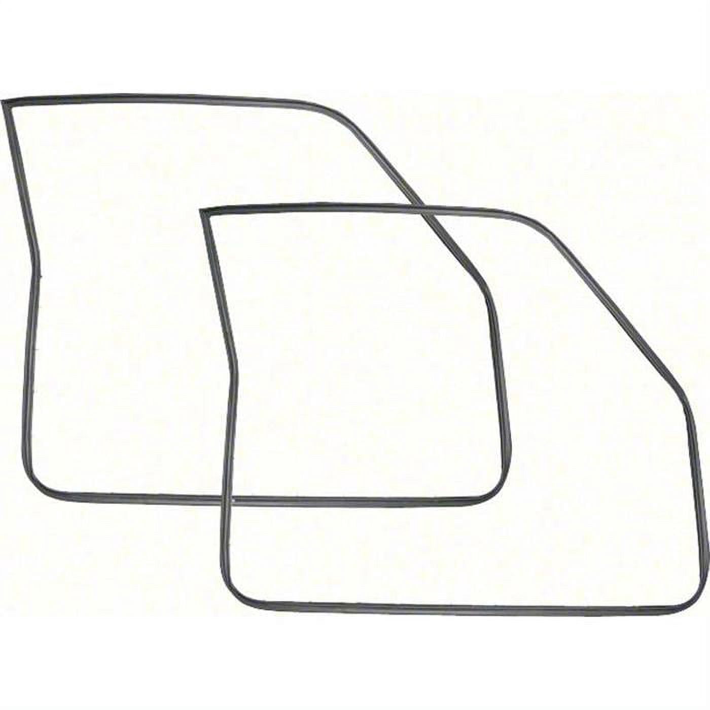 OER K443 1968-74 Nova Door Frame Weatherstrips, Sedan, Pair