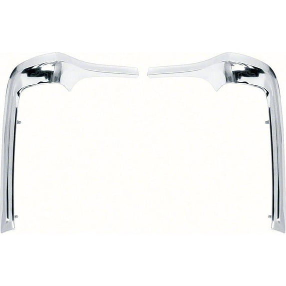 OER K499 1968-72 Nova Eyebrow Moldings, Pair