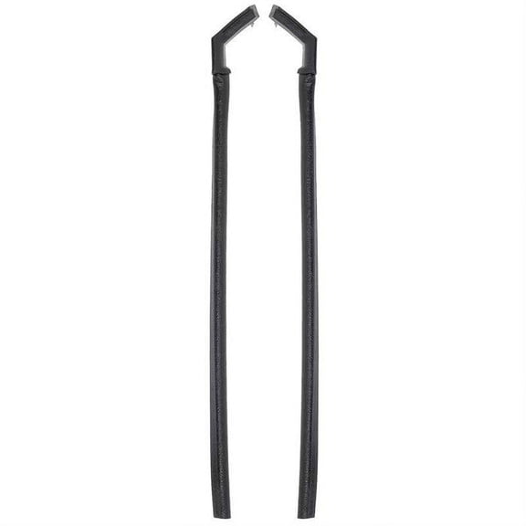 OER K514 67 Camaro Door Jamb Windlace Moldings w/Molded End Caps