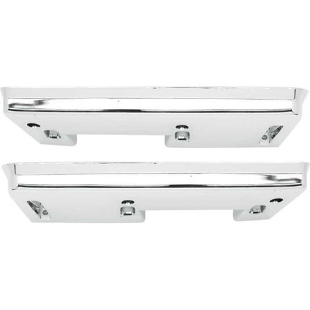 OER N7954 1962-67 GM Chrome Rear Arm Rest Bases, Pair