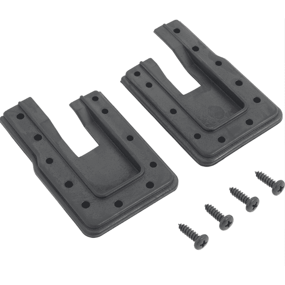 OER Quarter Window Door Jamb Rubber Seal Set For 1966-1967 Chevy II Nova