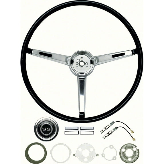 OER R3495 1967 Chevrolet Chevelle Nova Deluxe SS Steering Wheel Kit