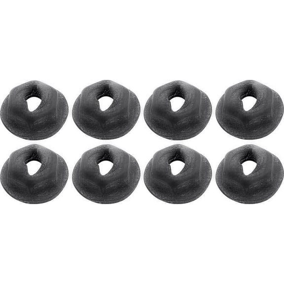 OER R404 8 Piece 3/16" Speed Nut Kit For Emblem Pontiac Chevrolet Buick Olds